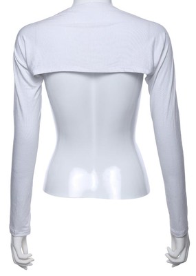 Ramadan Women One-Piece Sleeve Arm Cover Shrug Crop Hijab Muslim Islamic Tops