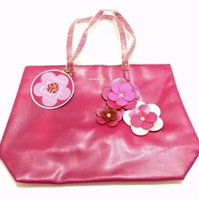 Elizabeth Arden Pink Floral Tote Bag Handbag