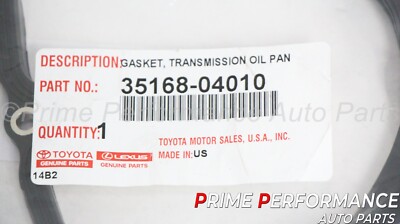 Toyota Tacoma 2016-2023 Automatic Transmission Pan Gasket 35168