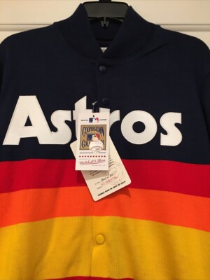 Houston Astros 1986 Mitchell & Ness Throwback Sweater: Extra Large