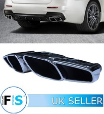 MASERATI GHIBLI S M157 QUATTROPORTE LOOK STAINLESS STEEL EXHAUST TAILPIPE TIPS