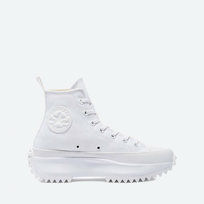Converse Run Star Hike Hi Men's Sz 9 Limited Edt White Sneaker