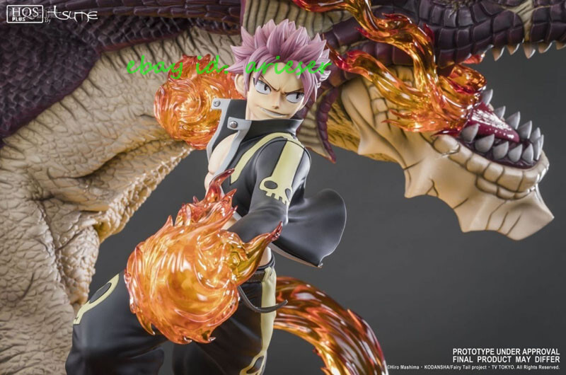 Perfect Tsume Hqs 1/4 Natsu Dragneel Fairy Tail Action Figure New