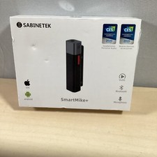SabineTek Official SmartMike Ultra-Compact Wireless Bluetooth Microphone