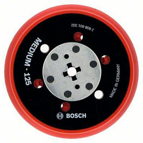 Bosch RANDOM ORBITAL SANDER BACKING PAD 125mm Medium 5/16" Thread eBay