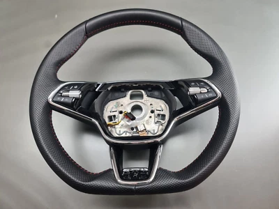 Orig Skoda Octavia 4 5E3 Sportline Lederlenkrad Multifunktionstasten 5E3959542J - Bild 1 von 4