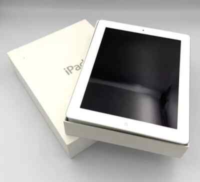 Apple iPad 3 Tablet 64GB Space Grey &Silver 9.7In Cellular WiFi