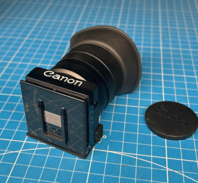 Canon FN-6X Waist Level Finder for NEW F-1 MINT with caps | eBay