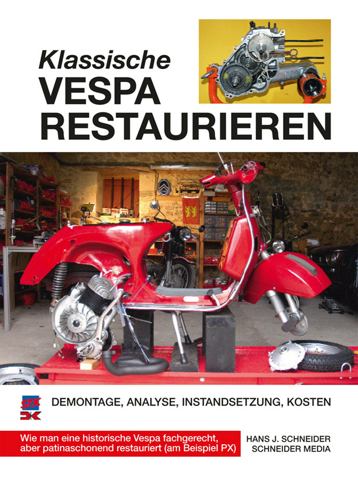 Thumbnail - Werkstatthandbuch Reparaturanleitung - Klassische Vespa Restaurieren