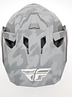 FLY RACING TREKKER PULSE HELMET GREY/BLACK CAMO SIZE XS - 73