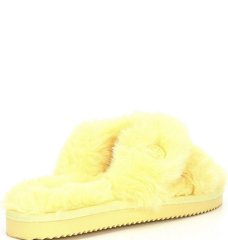 PANTOFOLA D’ORO ciabatta donna michael kors lala taglia 10 buttercup