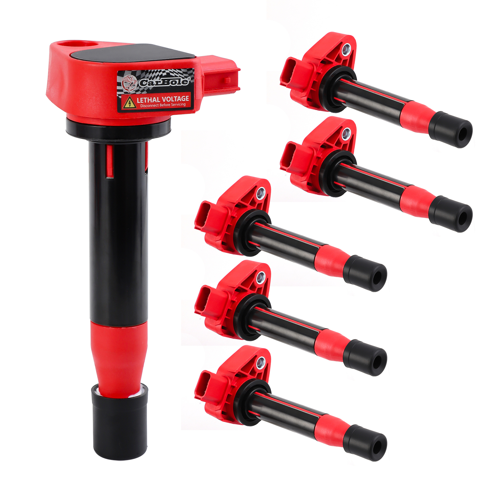 6 Pack UF242 Ignition Coils for 19992009 Honda Accord Odyssey 3.0L 3