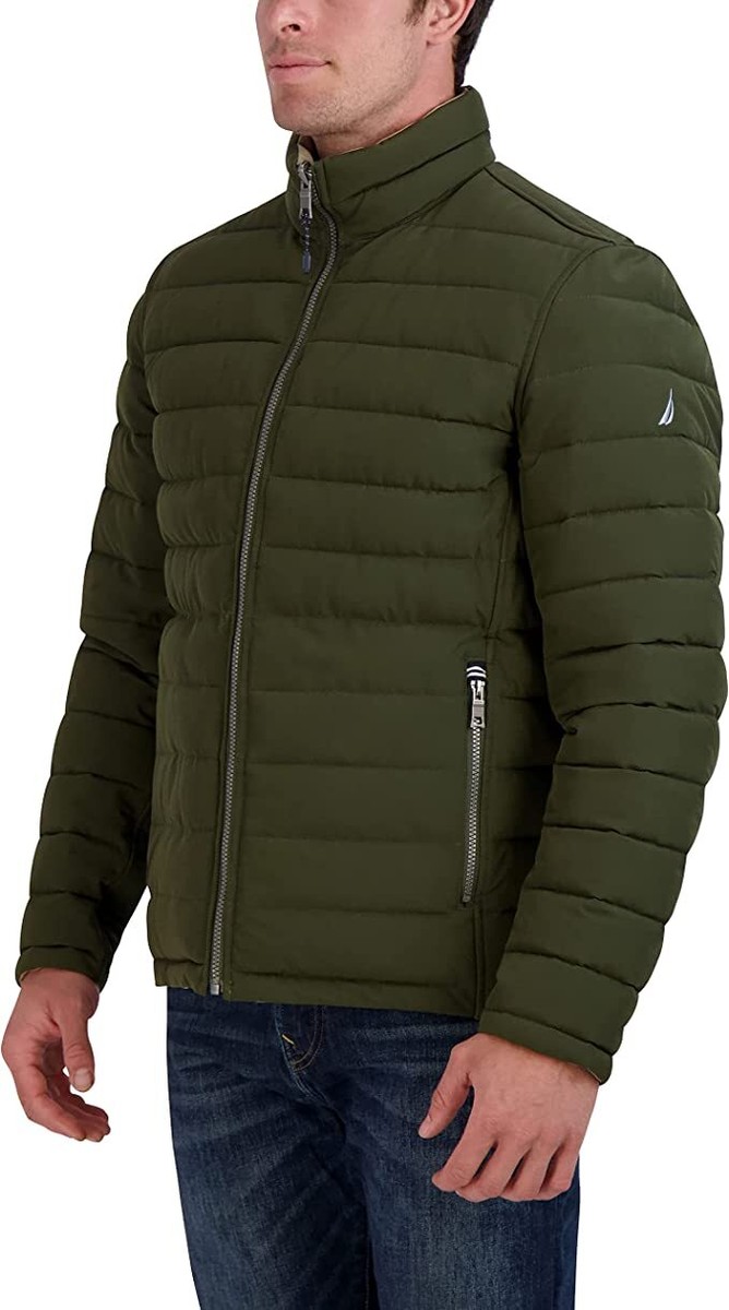 Nautica Men's Stretch Reversible Puffer Jacket NEW | eBay Nautica Men's Stretch Reversible Puffer Jacket NEW | eBay