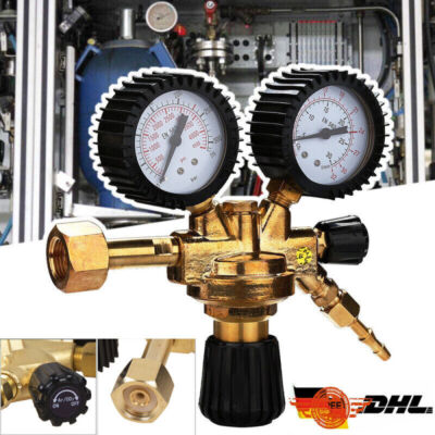 Druckminderer Argon CO2 Schutzgas Manometer MIG MAG Wig Schweißgerät Neu