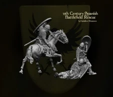 Reconquer Designs 11th Century Spanish Rescue Scene scale 1:32