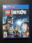 Lego Dimensions (Sony PlayStation 4 PS4, 2015) No Manual