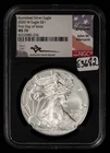 2020-W 1 oz Silver American Eagle Burnished - Mercanti- NGC MS 70 - SKU-E3682
