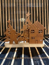 Christmas Silhouette For Decoration Indoor Holidays Home Decor