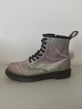 DR. MARTENS Air  WaitPascal Rainbow Glitter Side Zip Boots Women’s Size 5 Mens 4