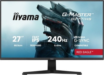 iiyama G-MASTER G2771HS-B1 Monitor 68,6 cm (27'') 1920 x 1080 Pixel Full HD