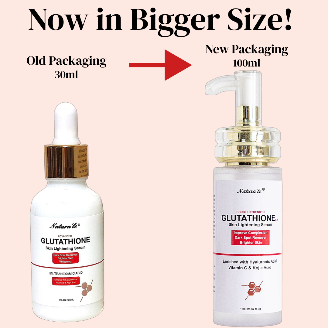 Glutathione Face Serum Skin Whitening Brightening Moisturize Dark Spot  Remover