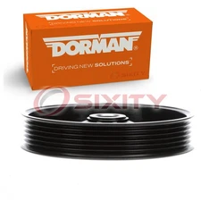 Dorman Power Steering Pump Pulley for 1997-1998 Jeep Wrangler 2.5L 4.0L L4 gx