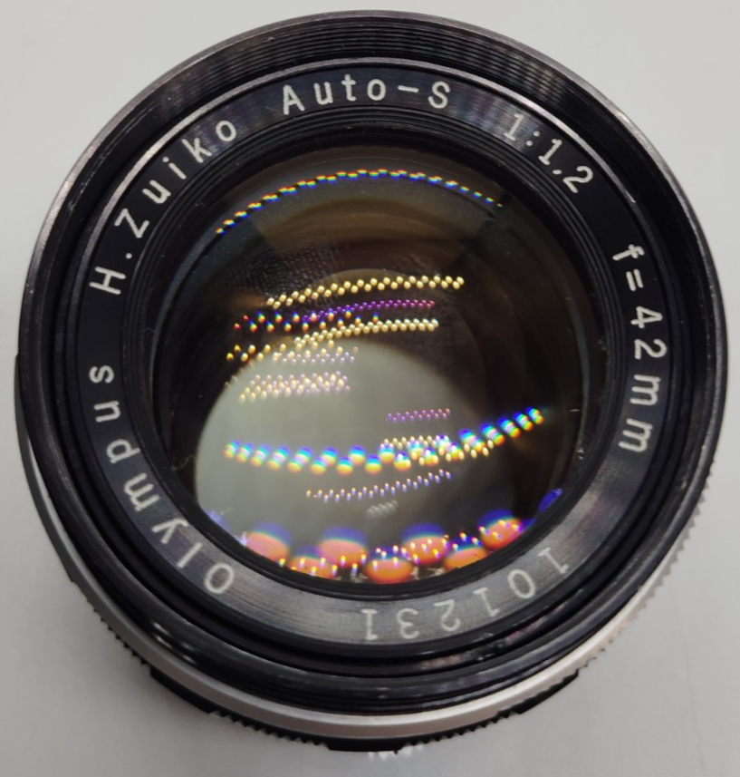 【希少完動】Olympus H.Zuiko Auto-S 42mm f/1.2 Olympus H.Zuiko Auto-S 42mm f/1.2 Vintage Lens Tested Working | eBay