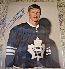 GARRY UNGER SIGNED 8X10 PHOTO TORONTO MAPLE LEAFS (A)