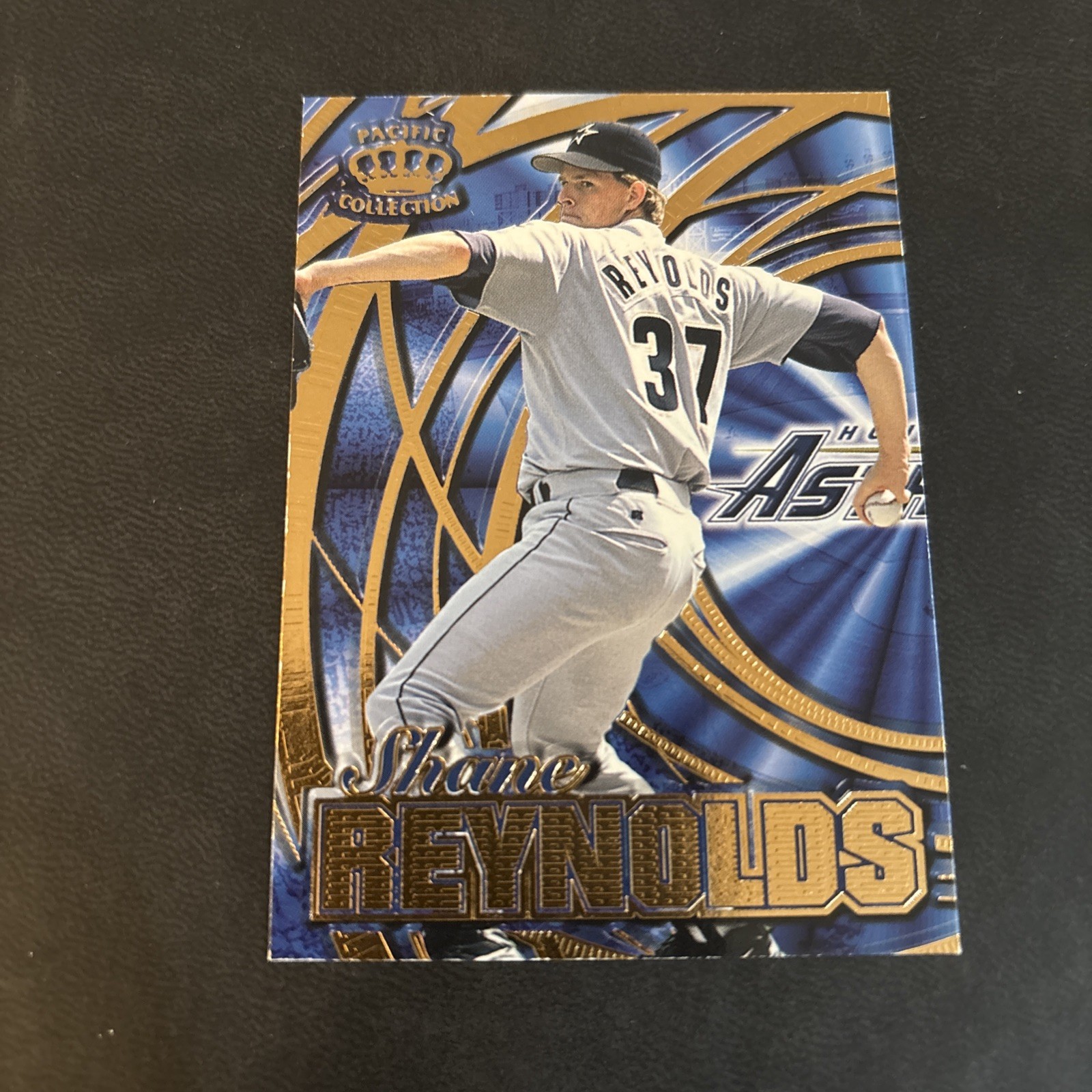 1997 PACIFIC PRISMS SLUGGERS & HURLERS #SH-10B SHANE REYNOLDS ASTROS SP
