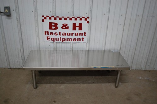 48"x18" Heavy Duty Stainless Steel Equipment Stand Low Table Dunnage Rack 4'