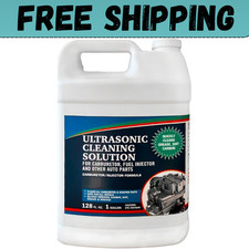 Ultrasonic Cleaner Solution for Carburetors and Engine Parts 1 Gallon