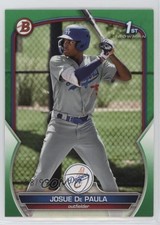 2023 Bowman Prospects Green 68/99 Josue De Paula #BP-111 7c7