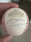 Lance Berkman 2011 World Series Limited Signed Baseball Tristar COA  Numbered