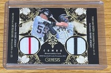 BBM  2021 Genesis Munetaka Murakami Sato Teruaki Combo Jersey 03/30