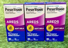 (3) Bausch + Lomb Vitamin and Mineral Supplement - 90 Softgels. Exp: 06/2027