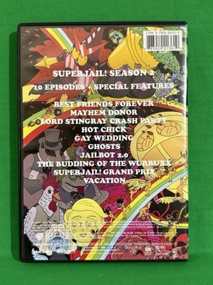 superjail! season2 DVD スーパージェイル　シーズン2 SUPERJAIL! : Season Two (DVD) Adult Swim *LIKE NEW* 883929213610| eBay