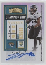 2020 Panini Contenders Rookie Championship Ticket 29/49 Devine Ozigbo Auto 0ds5