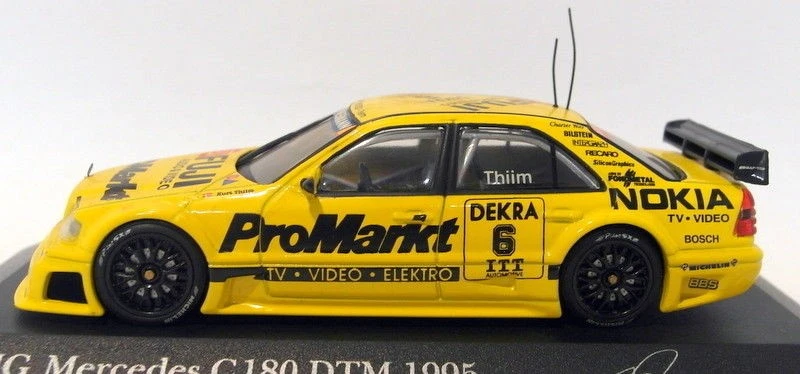 Minichamps 1/43 Scale diecast 430 953306 Mercedes C Class Presentation DTM Thiim - Image 2 of 4