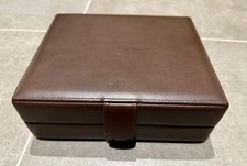 OMEGA 6er Uhrenbox aus Leder
