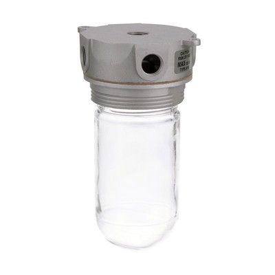 Mavrik 5 7/8 in Glass Globe VaporProof Light Fixture