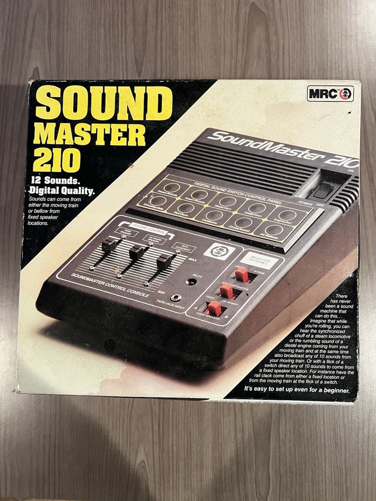 Mrc Machine MRC Sound Master 210 Sound Machine with Digital Train Sound Effects