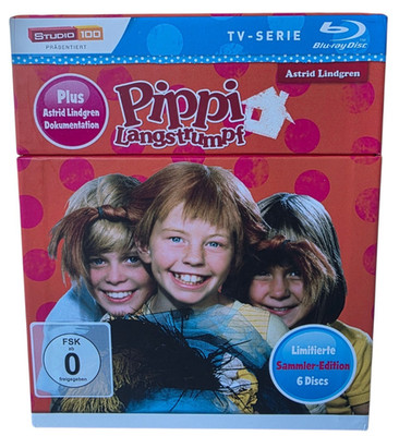 Pippi Langstrumpf - TV-Serie - Blu-ray Box - Sammler-Edition limitiert