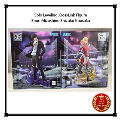 Solo Leveling XrossLink Figur Shun Mizushino Shizuku Kousaka NEU SET Japan SEGA
