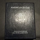 1997 P American Eagle Silver Proof, in OGP w/COA #18