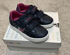 GEOX J Djrock girls shoes size 10. New with box.