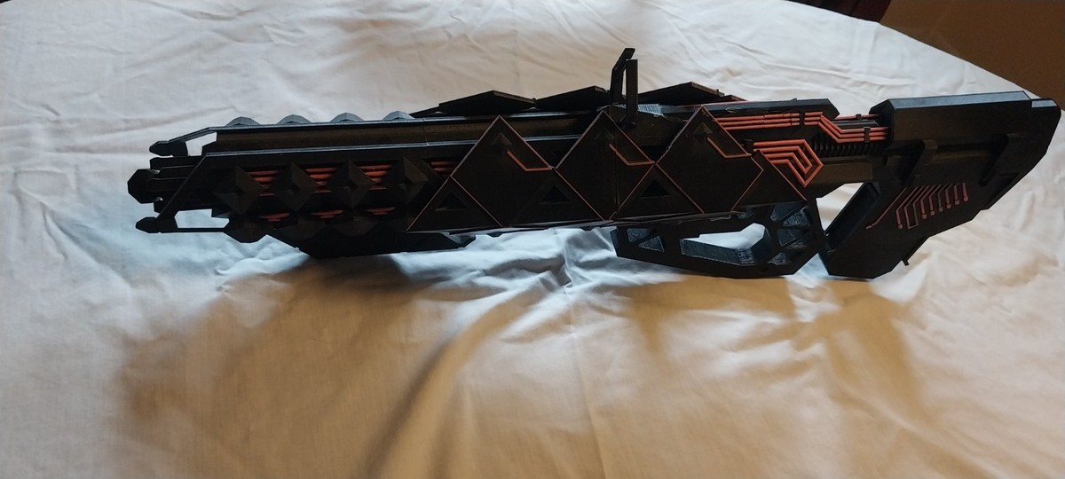 3d printed outbreak prime from destiny videogame