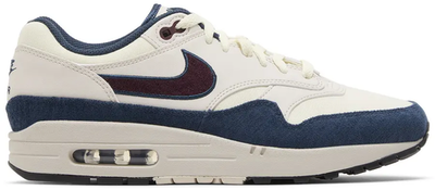 Nike Air Max 1 Coconut Milk White Navy Blue Burgundy Red FN6952