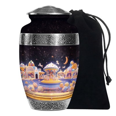 Night Toy Dreamland Urn For Ashes For Men & Women Adult (10 Inch)