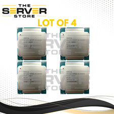  LOT 4 Intel Xeon E5-2640v3 2.60GHz 8 Core 20MB 90W FCLGA2011-3 CPU SR205