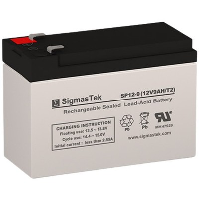 UPS Battery for APC ES BACK-UPS BE550G-CN - 12V 9Ah F2/T2 SLA AGM by SigmasTek
